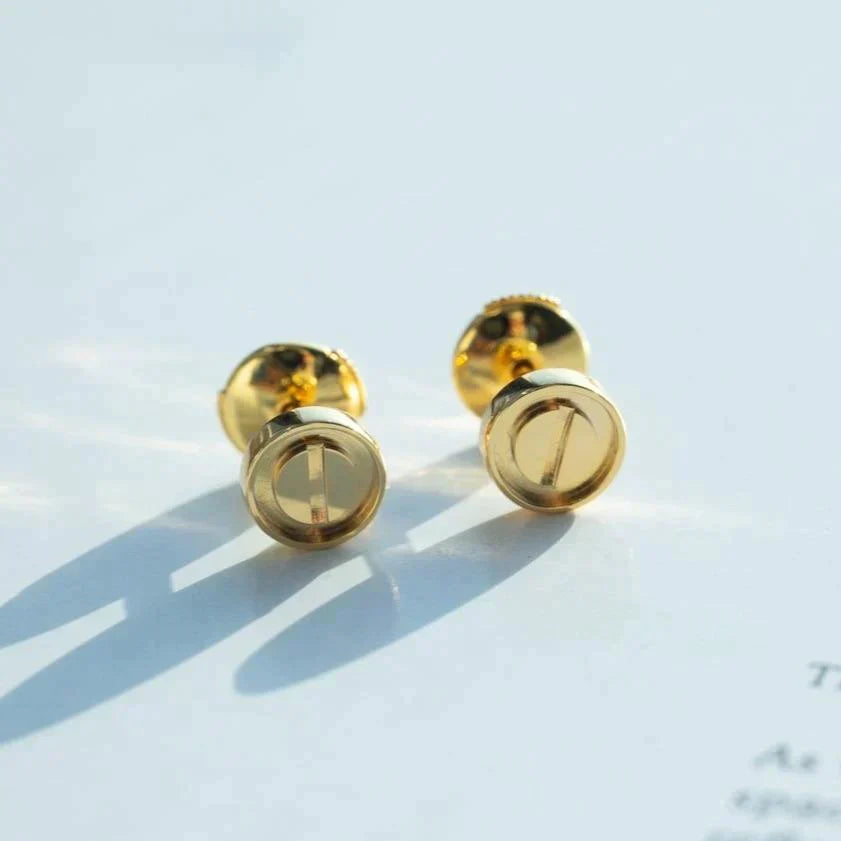 LOVE EARRINGS GOLD 7.2MM