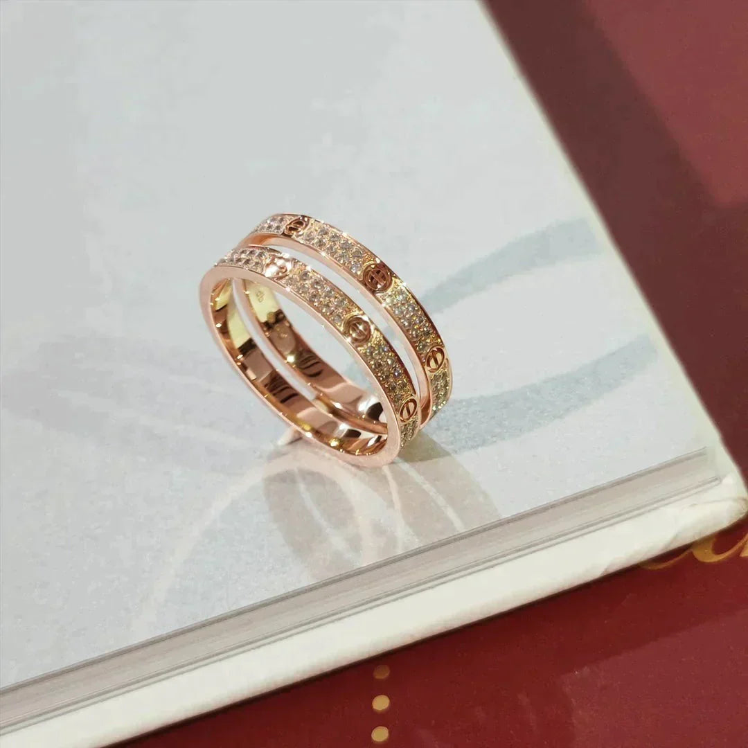 LOVE RING 2.6MM DIAMOND