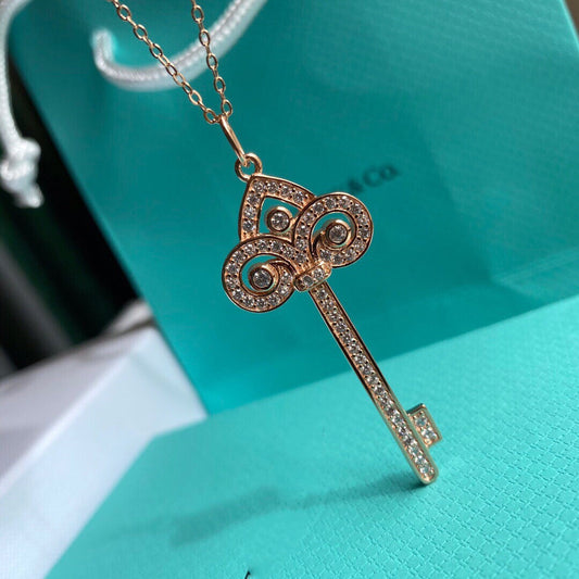 KEY NECKLACE DIAMOND