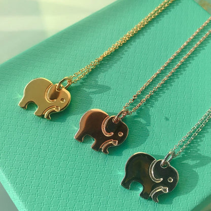 ELEPHANT PENDANT NECKLACE