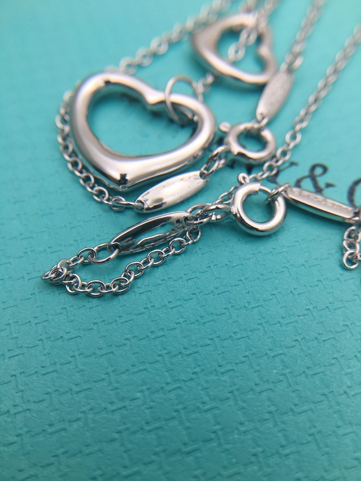 OPEN HEART SILVER NECKLACE