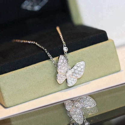 BUTTERFLY DIAMOND NECKLACE