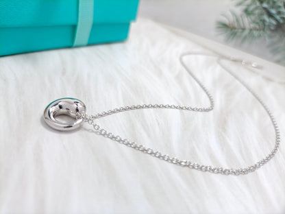 SNAIL PENDANT SILVER NECKLACE