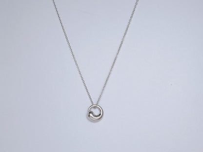 SNAIL PENDANT SILVER NECKLACE