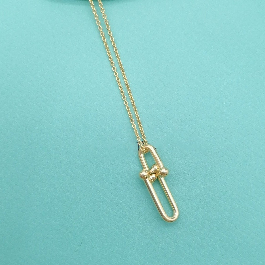 HARDWEAR GOLD DROP PENDANT NECKLACE