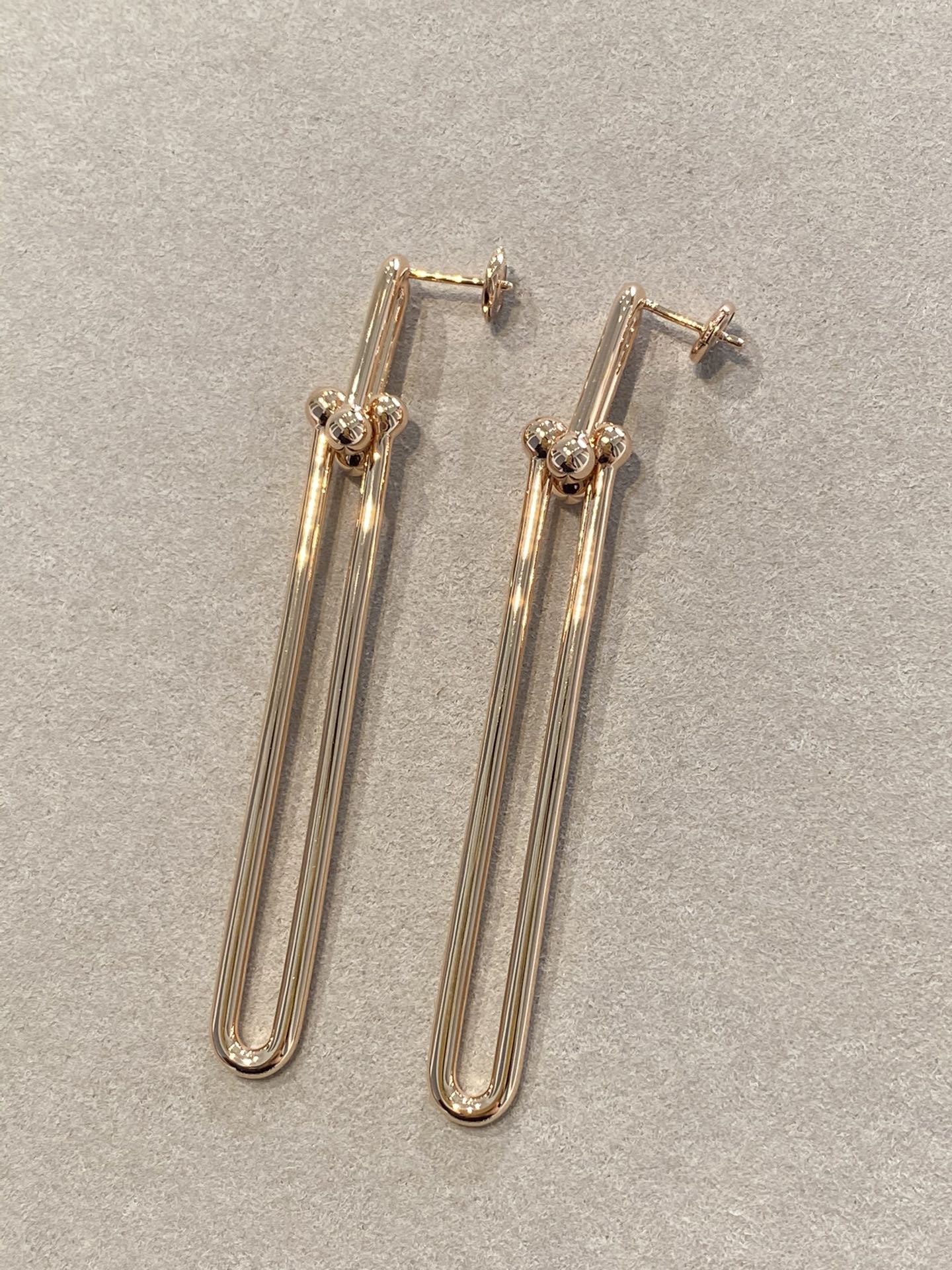 HARDWEAR DOUBLE LONG LINK EARRINGS