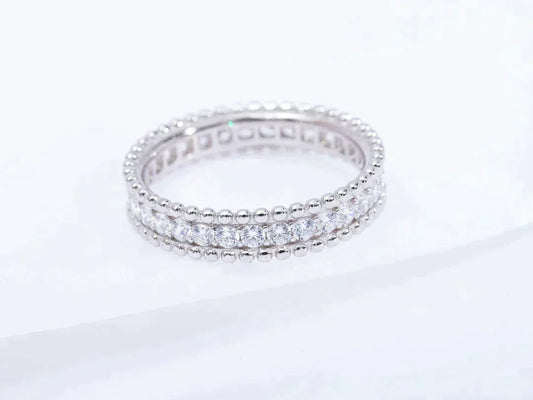 PERLEE DIAMOND SILVER RING