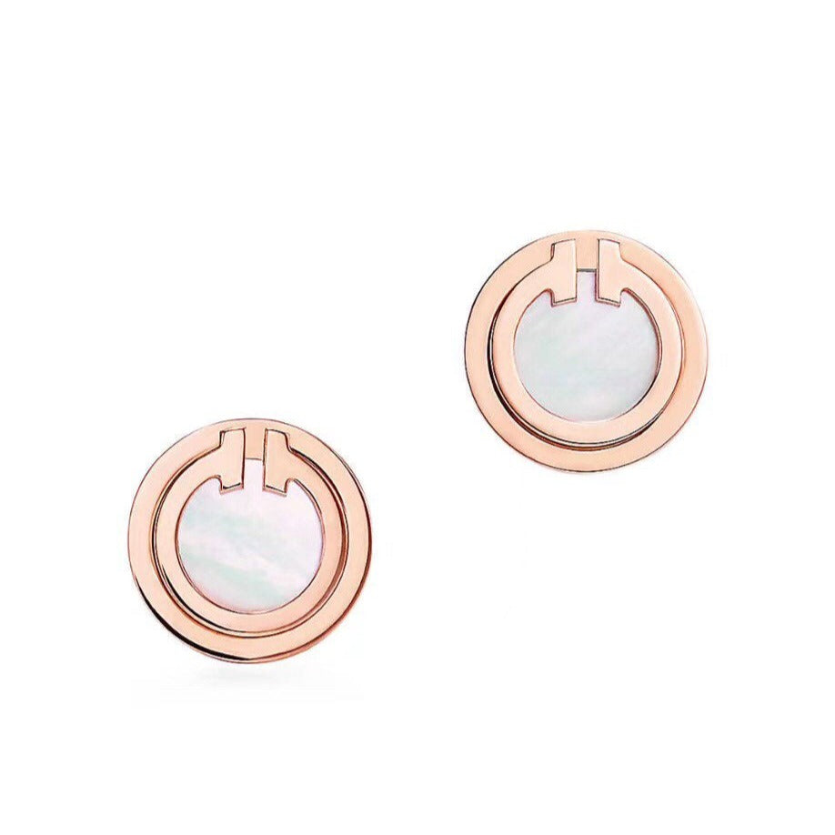 PEARL CIRCLE EARRINGS MOTHER