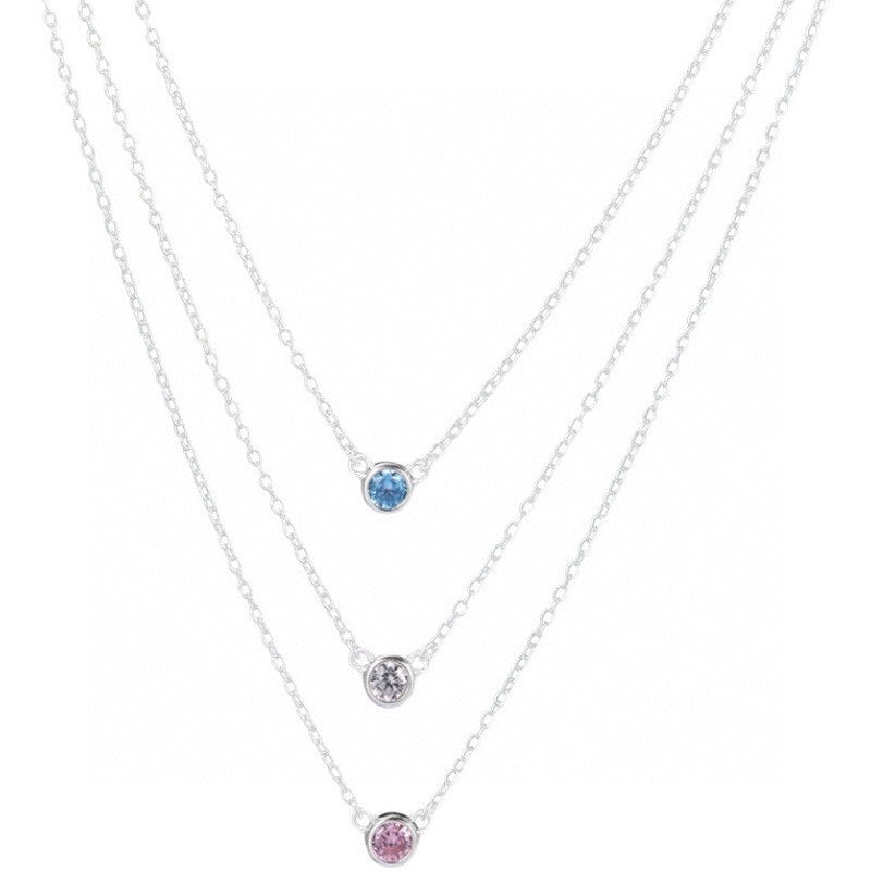 ELSA PERETTI SERIES SINGLE DIAMOND SIMPLE NECKLACE