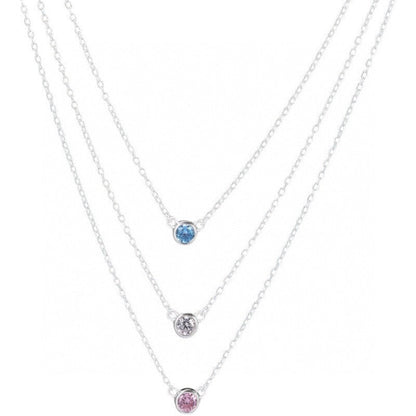 ELSA PERETTI SERIES SINGLE DIAMOND SIMPLE NECKLACE