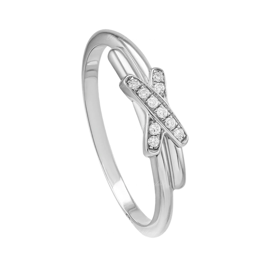 JEUX DE SILVER DIAMOND RING