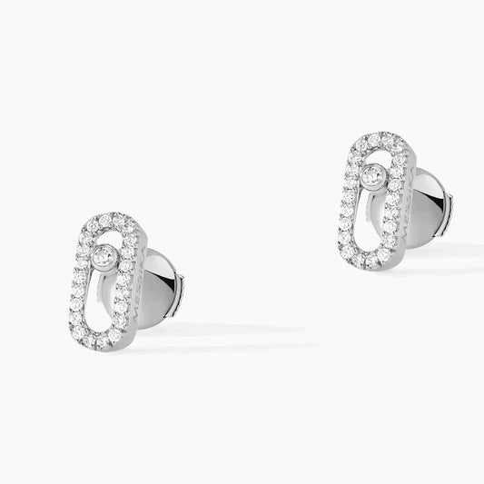 MOVE UNO DIAMOND SMALL EARRINGS