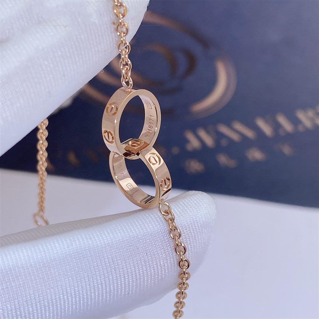 LOVE BRACELET DOUBLE RING