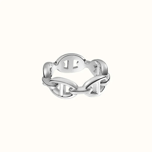 ENCHAINEE RING SILVER