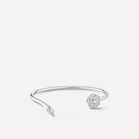 PRECIOUS CAMELLIA BRACELET SILVER DIAMOND