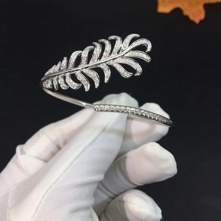 PLUME DE BRACELET SILVER DIAMOND