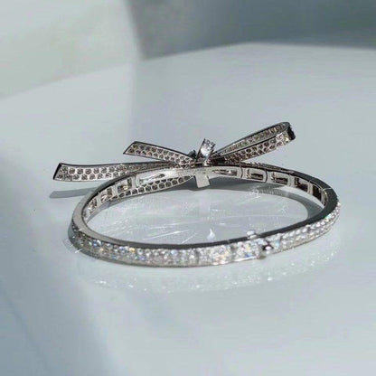 RUBAN BRACELET SILVER DIAMOND