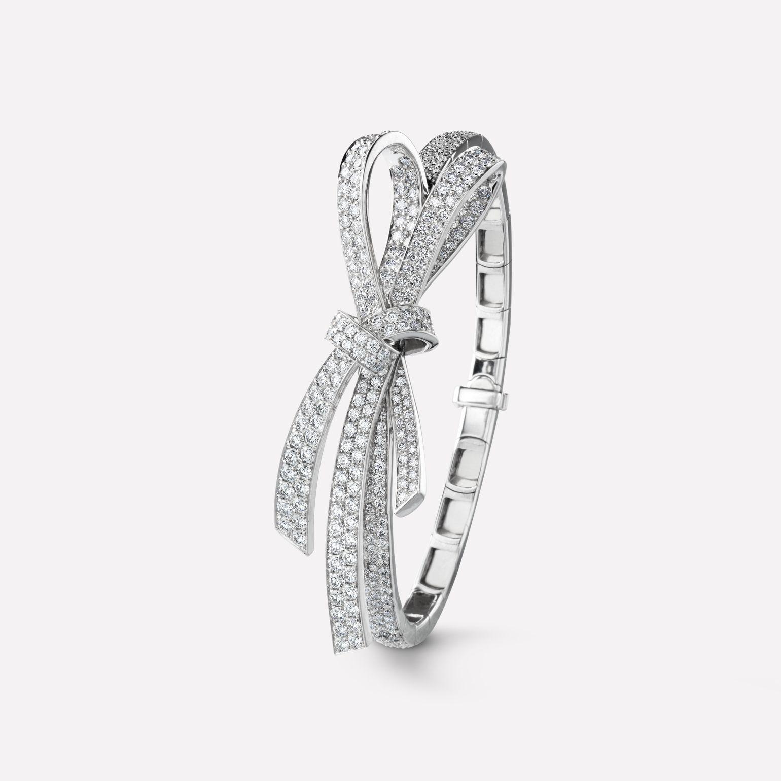 RUBAN BRACELET SILVER DIAMOND