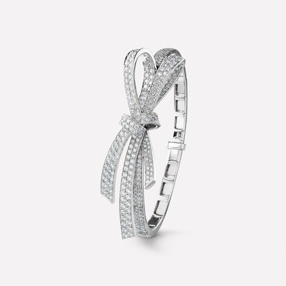 RUBAN BRACELET SILVER DIAMOND