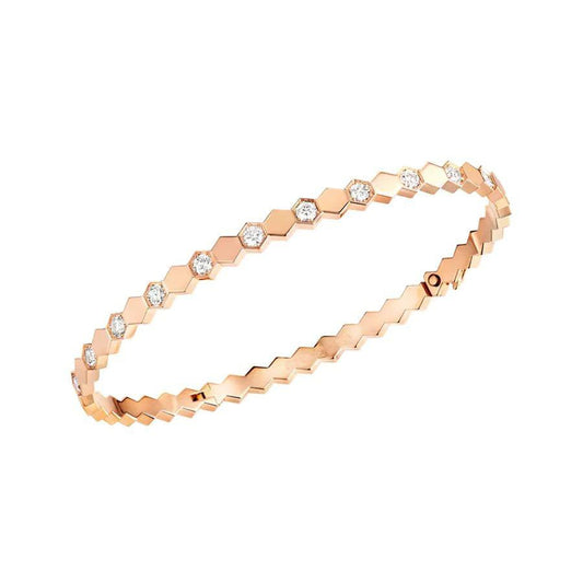 BEE LOVE PINK GOLD DIAMOND BRACELET