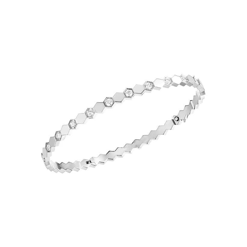 BEE LOVE SILVER DIAMOND BRACELET