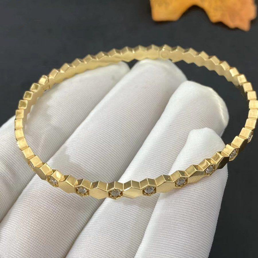 BEE LOVE GOLD DIAMOND BRACELET