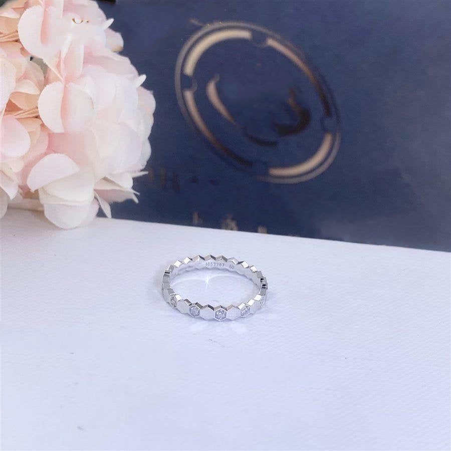 BEE LOVE RING SILVER DIAMOND