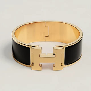 H BRACELET 18MM GOLD