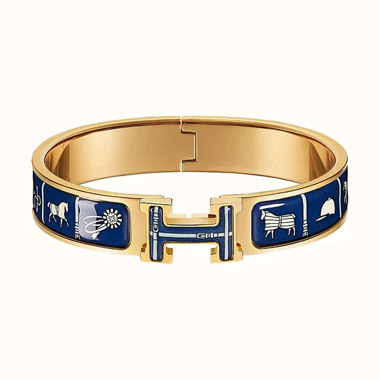 H COUVERTURES DARK BLUE BRACELET