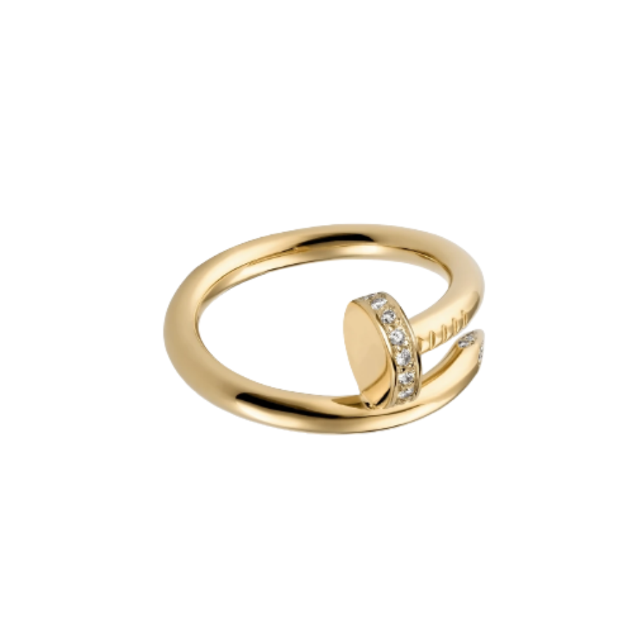 JUSTE RING 2.65MM GOLD DIAMOND