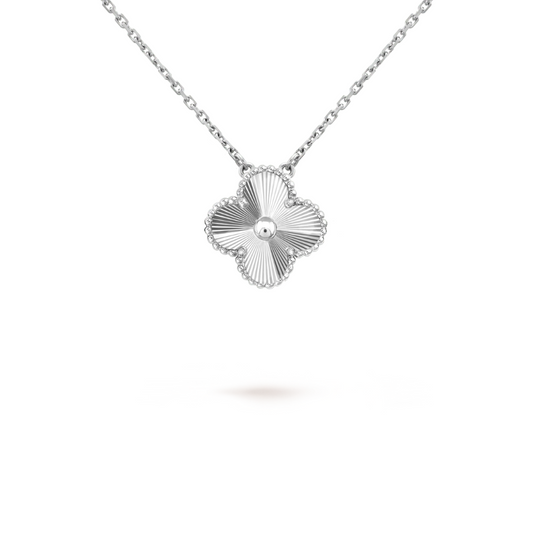 CLOVER NECKLACE SILVER