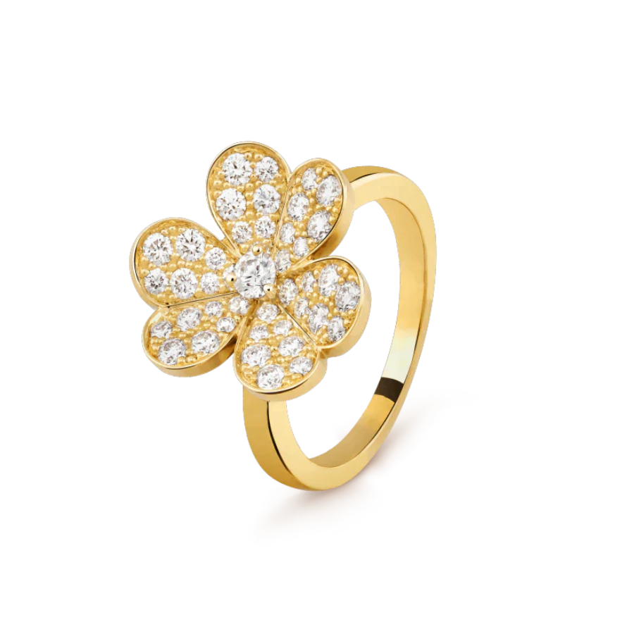 FRIVOLE GOLD DIAMOND RING