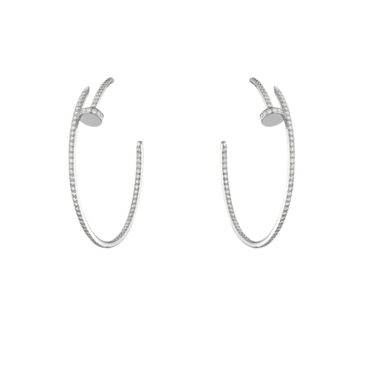 JUSTE EARRINGS DIAMONDS 1.8MM