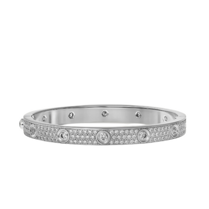 LOVE BRACELET 6.1MM DIAMOND-PAVED 10 BIG DIAMONDS