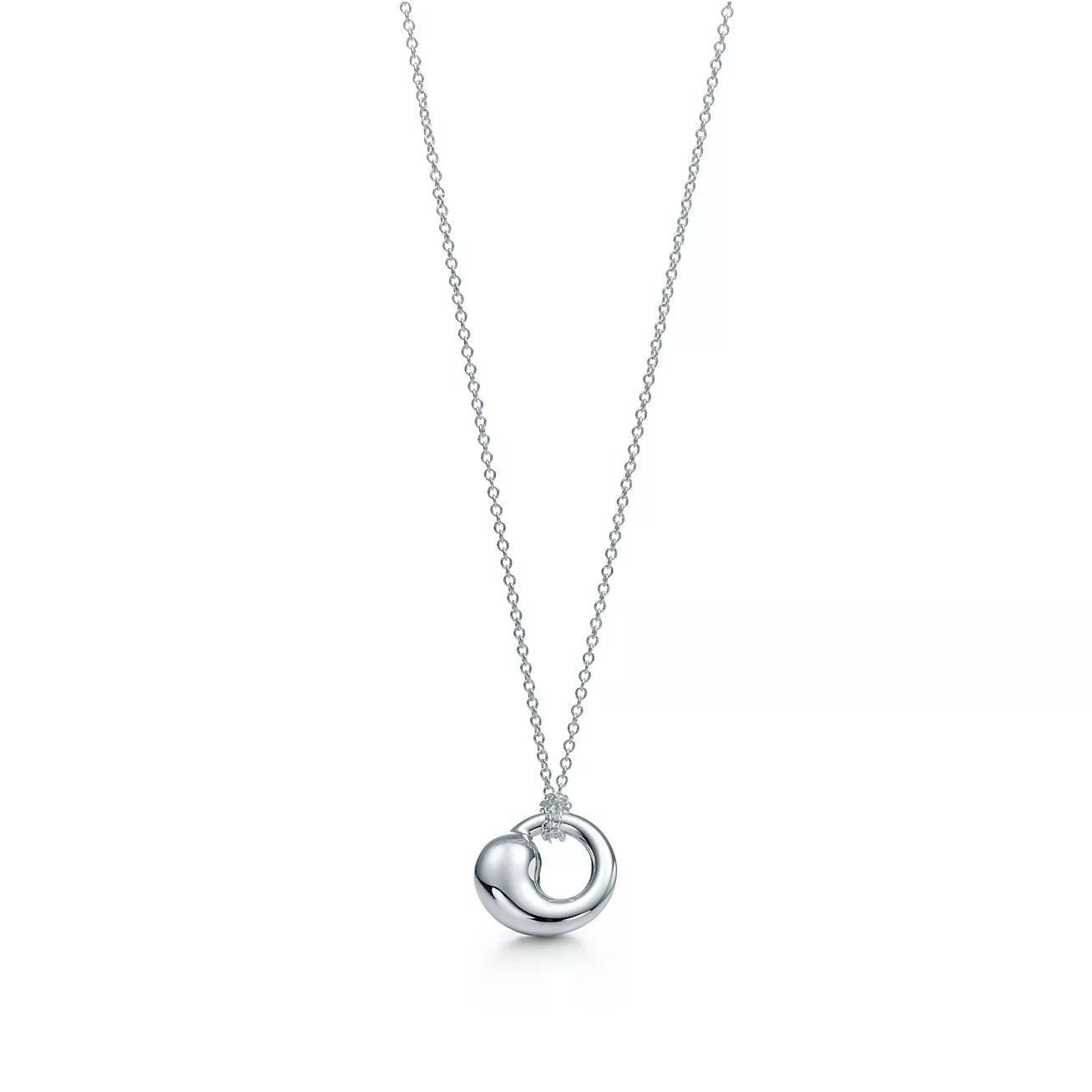 SNAIL PENDANT SILVER NECKLACE