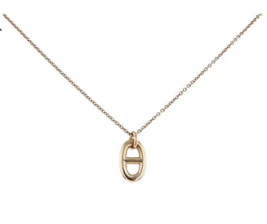 CHAINE SMALL NECKLACE GOLD AND SILVER