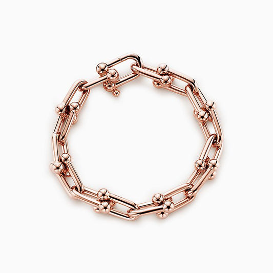 HARDWEAR BRACELET PINK GOLD AND SILVER