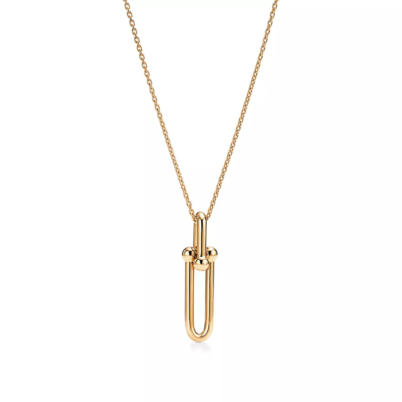 HARDWEAR GOLD DROP PENDANT NECKLACE