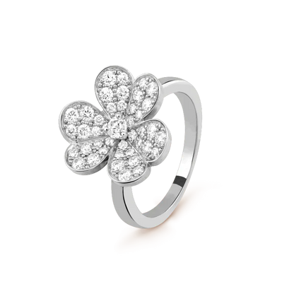 FRIVOLE SILVER DIAMOND RING