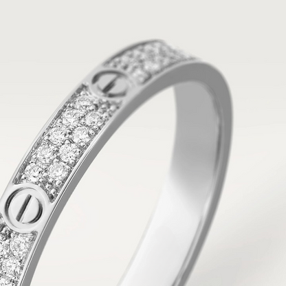 LOVE RING 2.6MM DIAMOND