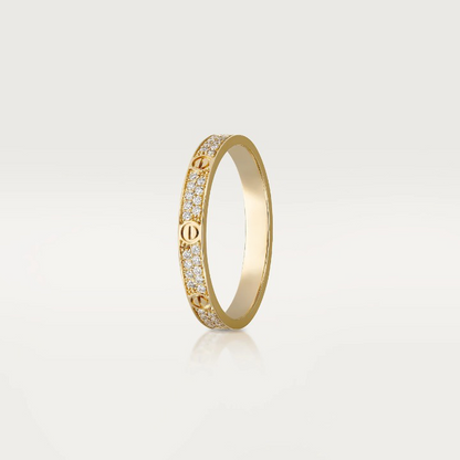 LOVE RING 2.6MM DIAMOND