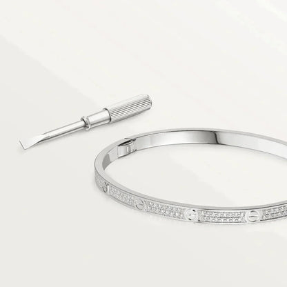 LOVE BRACELET 3.65MM DIAMOND-PAVED