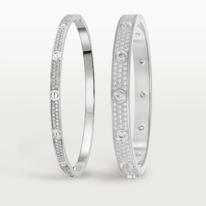 LOVE BRACELET 3.65MM DIAMOND-PAVED