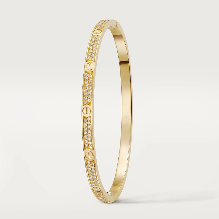 LOVE BRACELET 3.65MM DIAMOND-PAVED