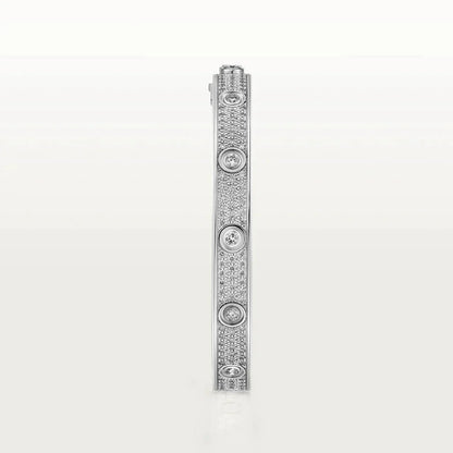 LOVE BRACELET 6.1MM DIAMOND-PAVED 10 BIG DIAMONDS