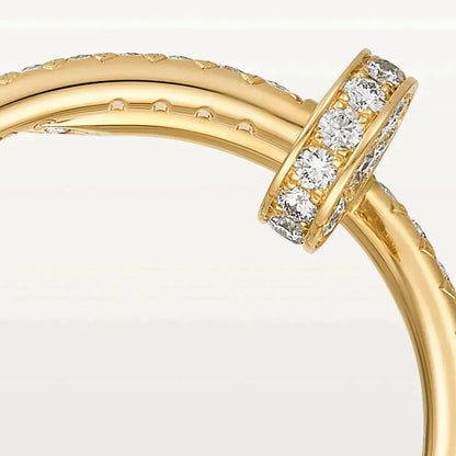 JUSTE RING 1.8MM GOLD DIAMONDS