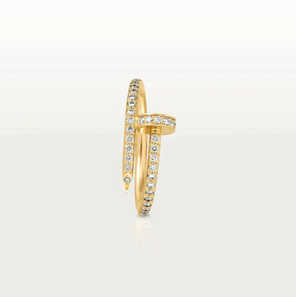 JUSTE RING 1.8MM GOLD DIAMONDS