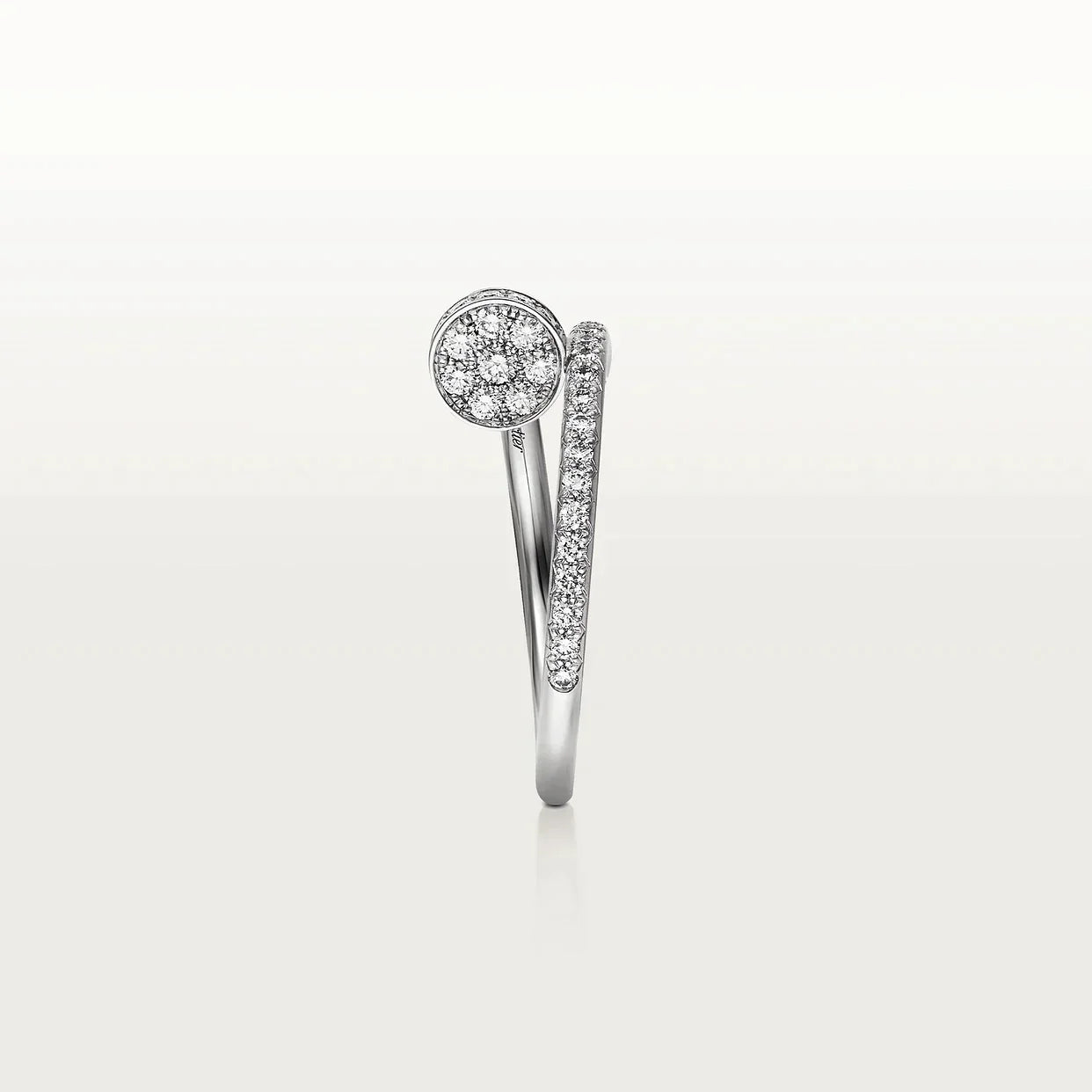 JUSTE RING 1.8MM SILVER DIAMONDS