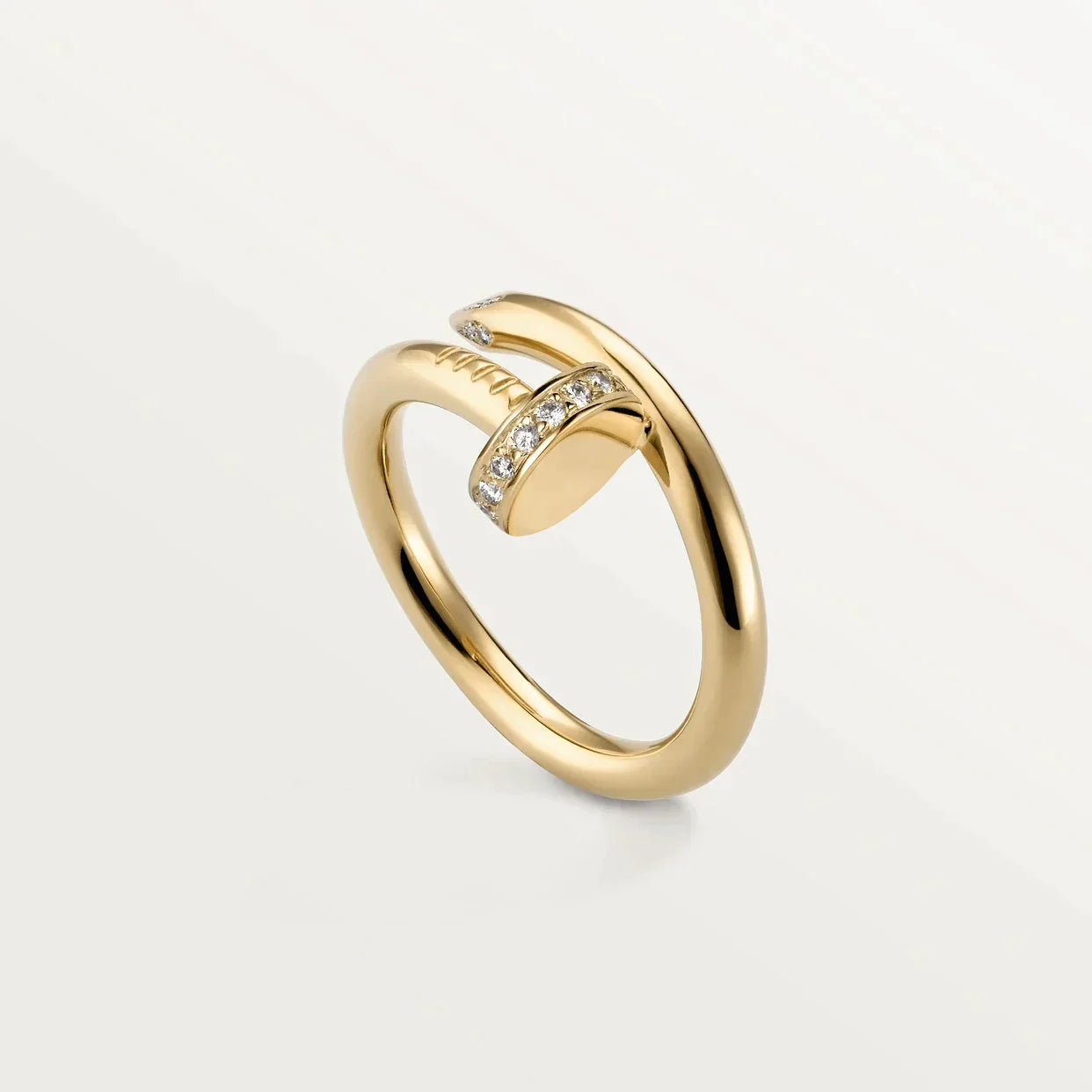 JUSTE RING 2.65MM GOLD DIAMOND