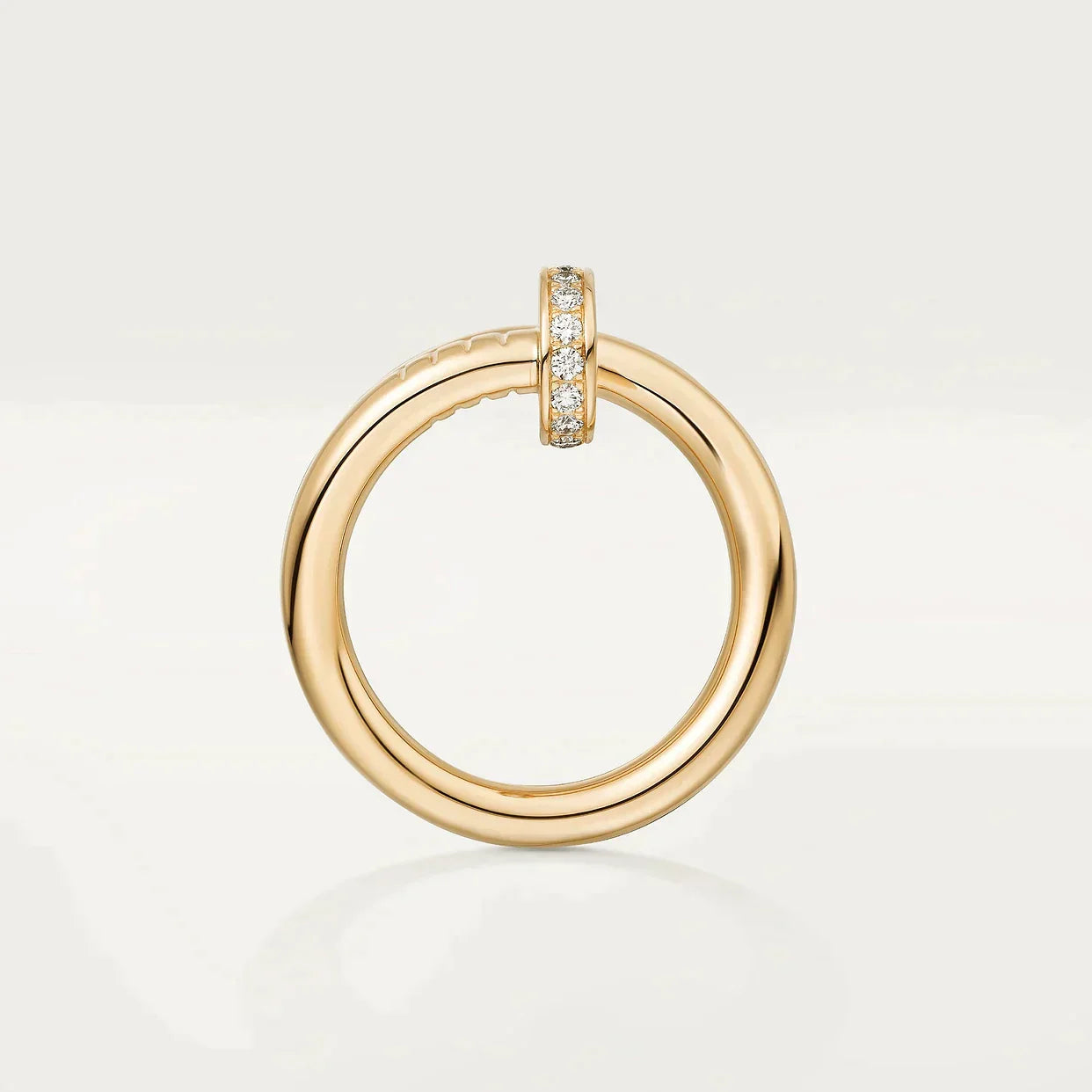 JUSTE RING 2.65MM GOLD DIAMOND